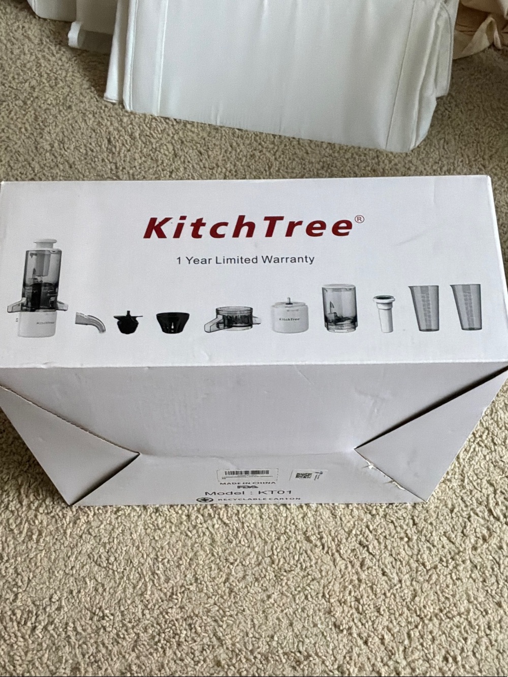 Red Stand Mixer Juicer Attachment - Picture 2 of 6